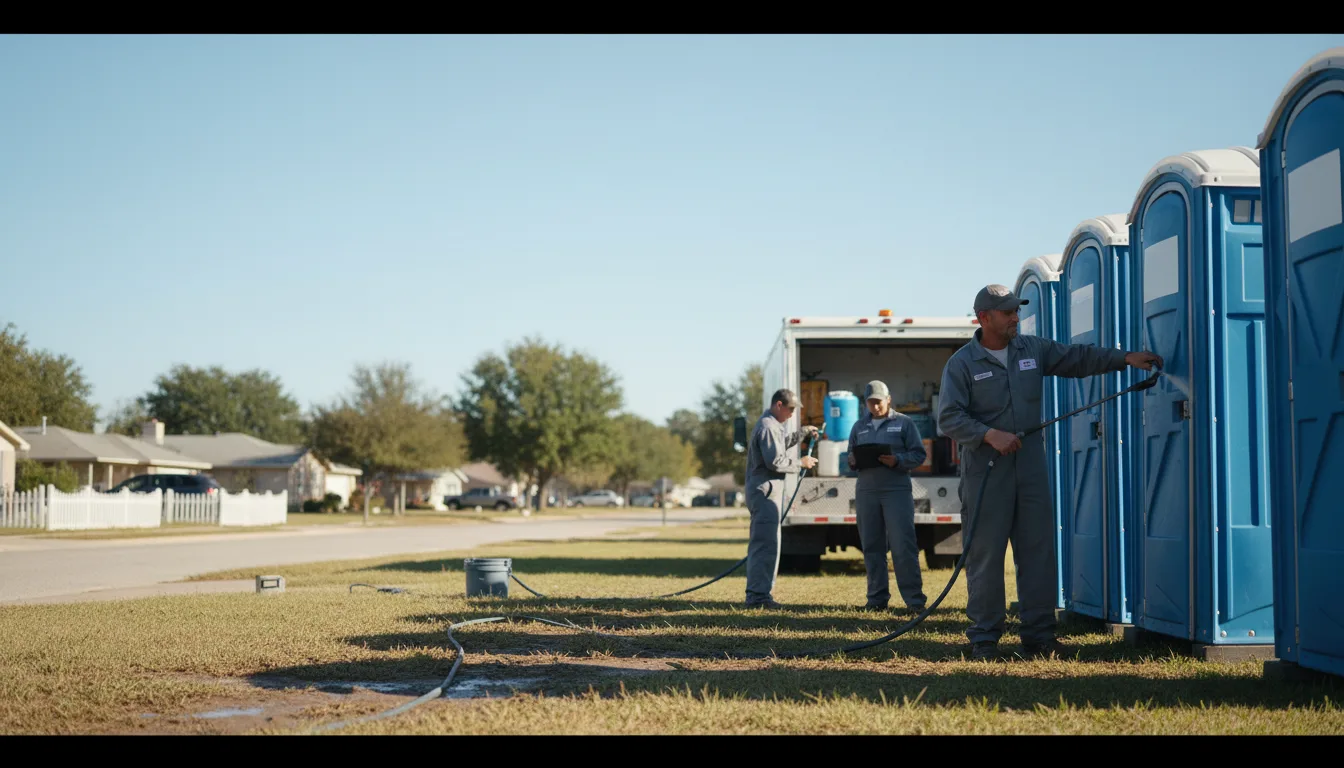 Long-Term Portable Toilet Rental in Saint Paul, IN near me
